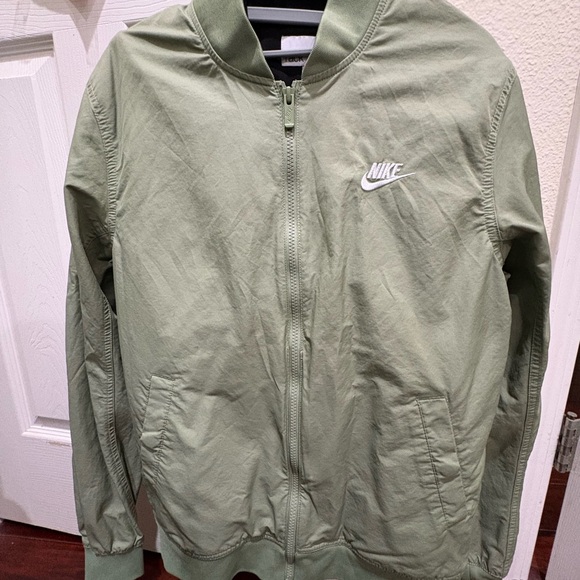 Nike Other - Nike Sage Green Zip-Up Jacket